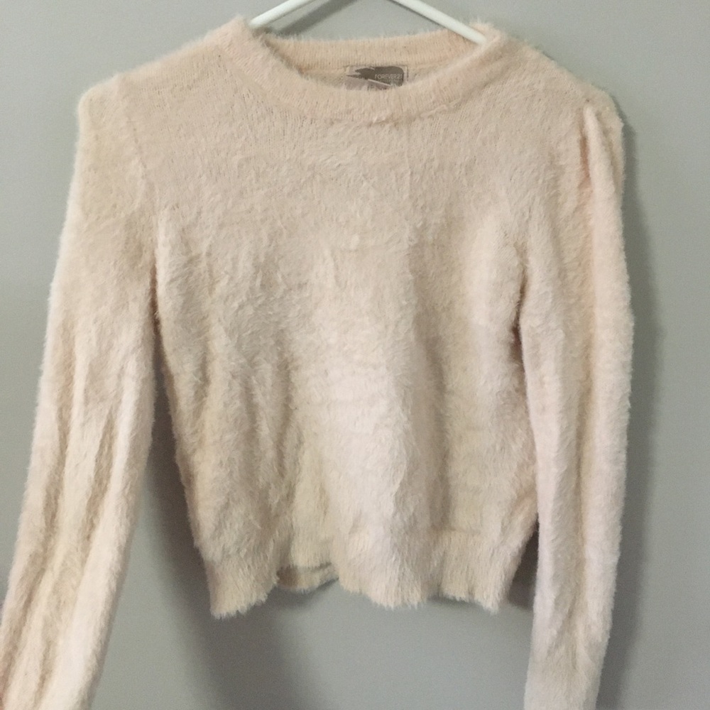 Fluffy sweater